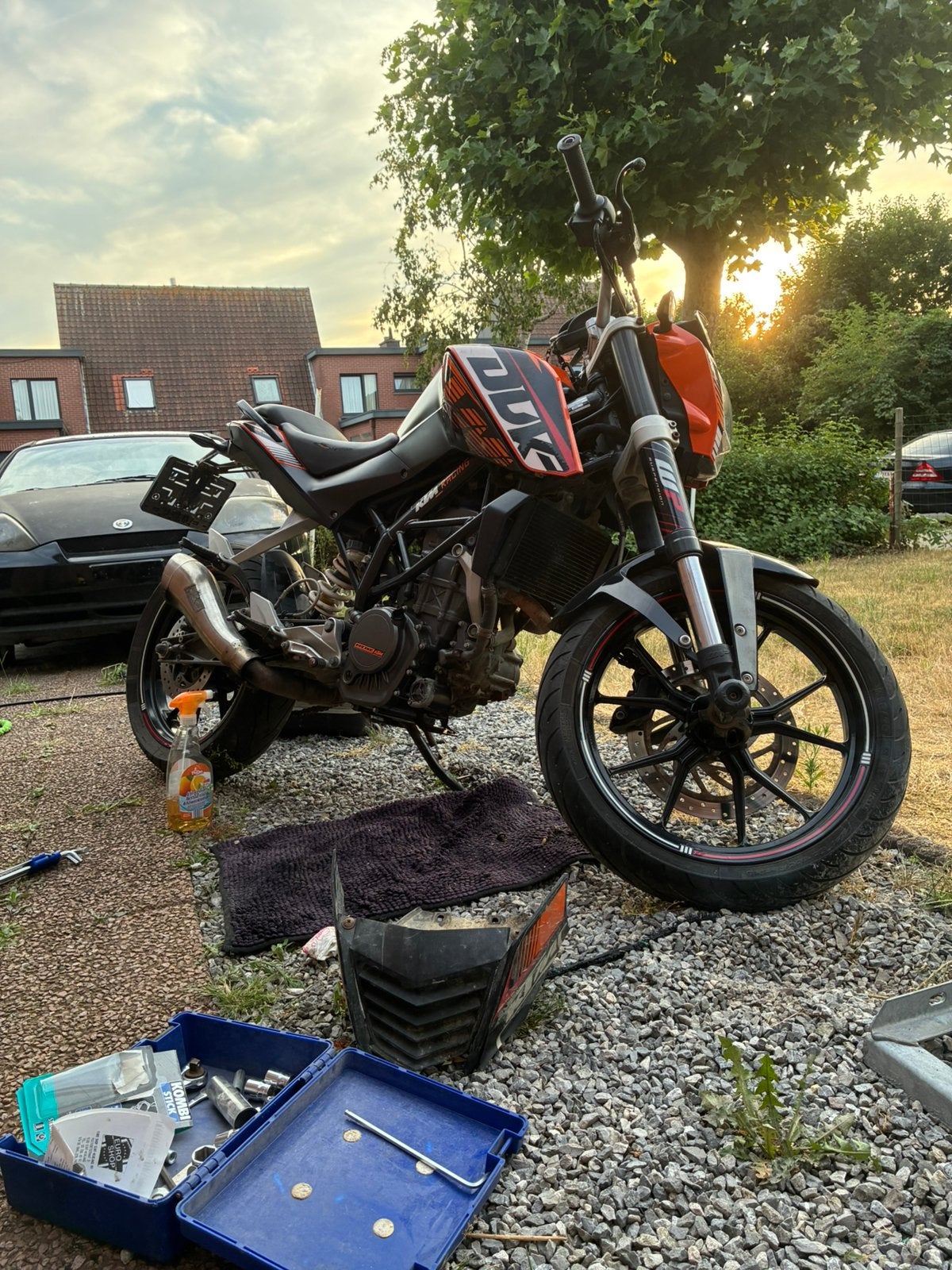 Ktm duke 125, Motoren, Motoren | KTM, Sportuitlaat, Gebruikt, Particulier, 125 cc