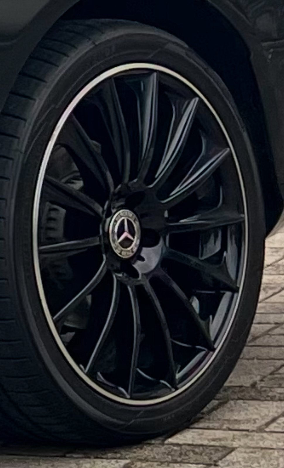 Jantes Mercedes 19 pouces+nouveaux pneus d'été, Autos : Pièces & Accessoires, Pneus & Jantes, Neuf, 255 mm, Véhicule de tourisme