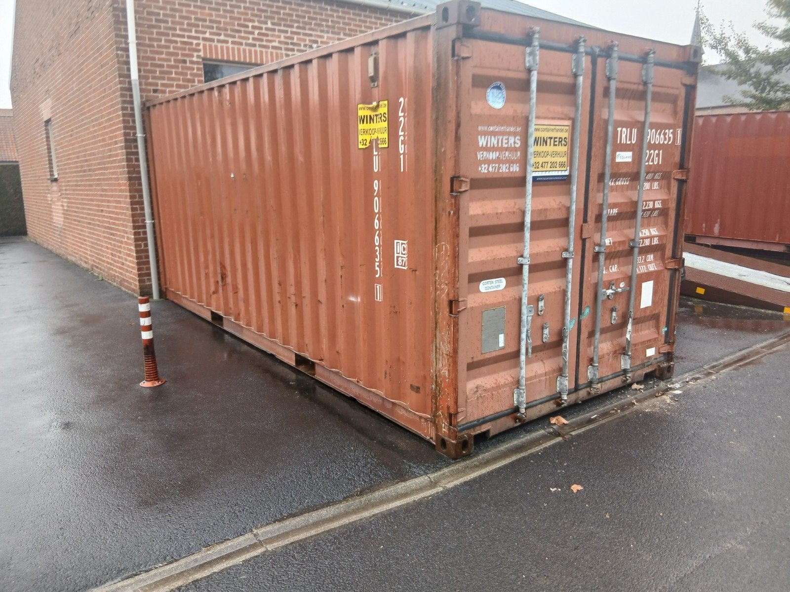 opslagcontainer  garage, Immo