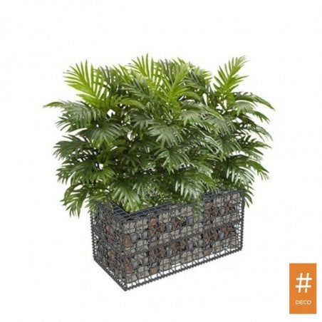 Gabion jardiniere neuf 100x50x50cm galvanisé, Enlèvement