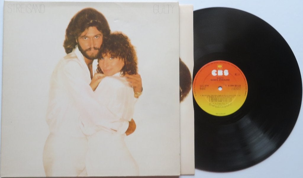 Barbara Streisand - Guilty. lp, Enlèvement ou Envoi, Pop, Utilisé, Housse de protection extérieure