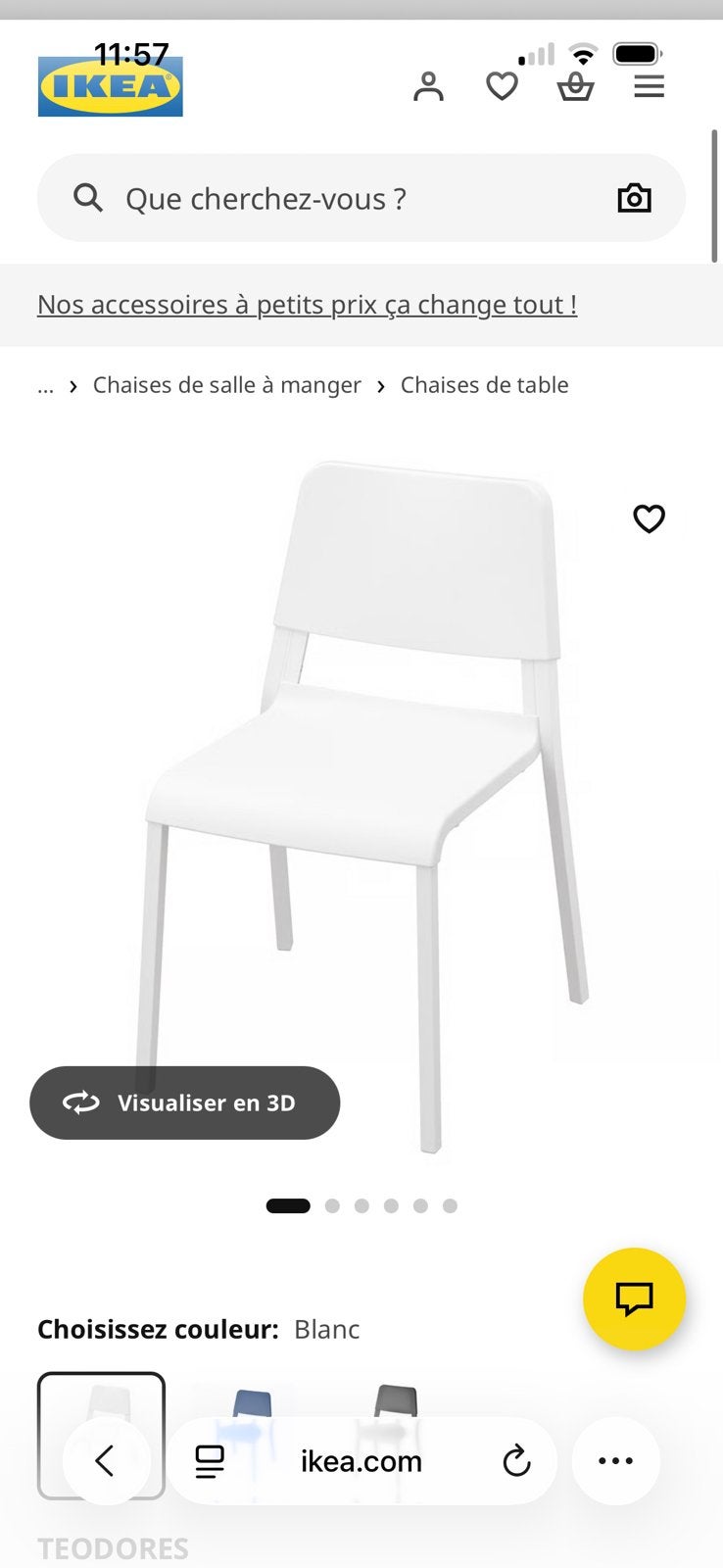 Chaises à vendre, Enlèvement, Comme neuf