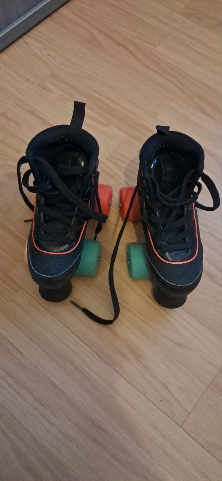 Patins à roulettes noirs Oxelo taille T29, Enlèvement ou Envoi, Enfants