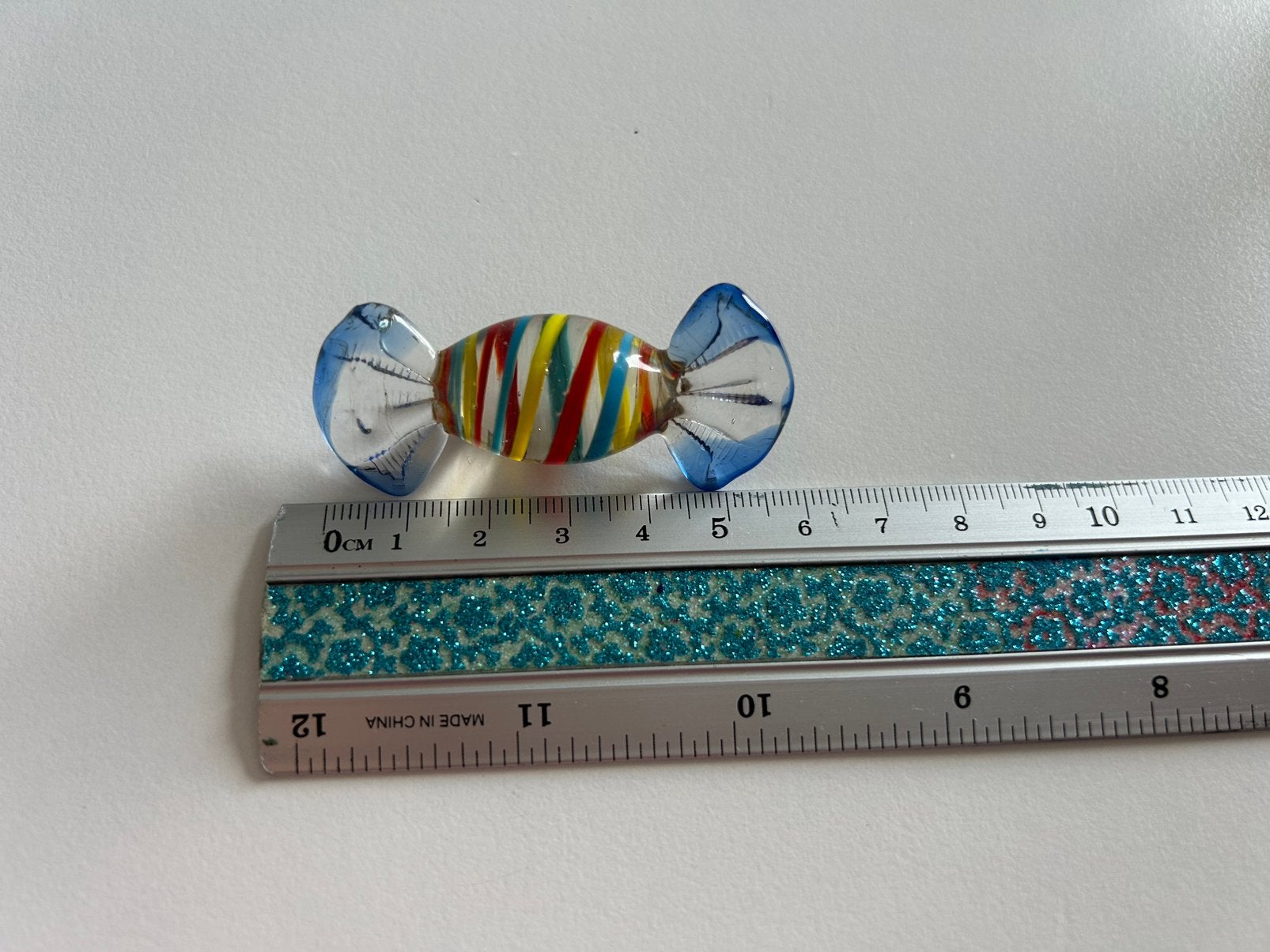 Glazen snoep, Handtassen en Accessoires, Broches, Ophalen, Overige materialen, 4 tot 7 cm, Overige kleuren