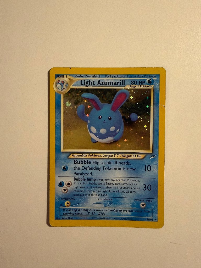 Light azumarril neo destiny, Ophalen of Verzenden, Gebruikt, Losse kaart, Foil