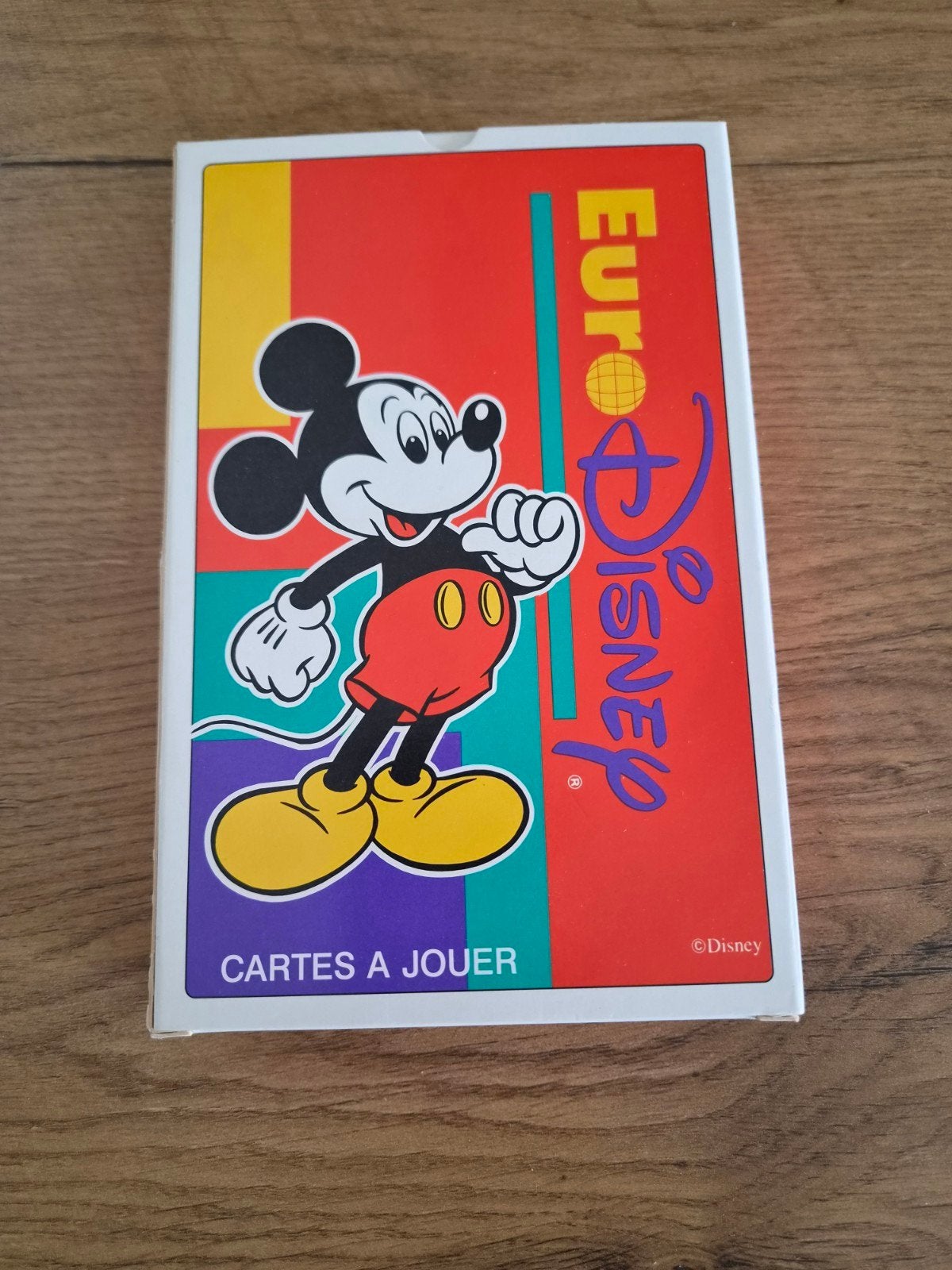 Euro disney grote speelkaarten, Verzamelen, Disney, Ophalen