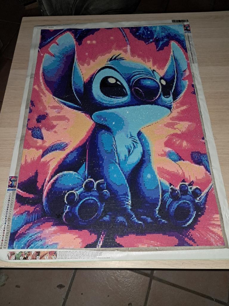 Diamand painting, Enlèvement