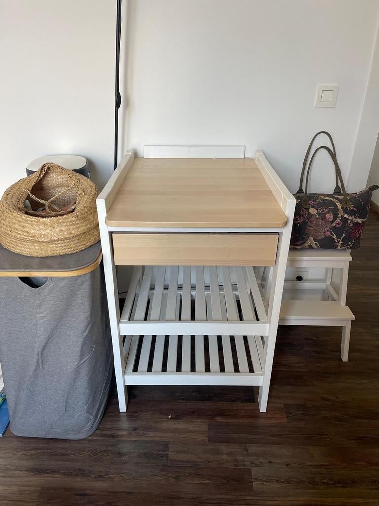 Luiertafel met lade Troll, Ophalen