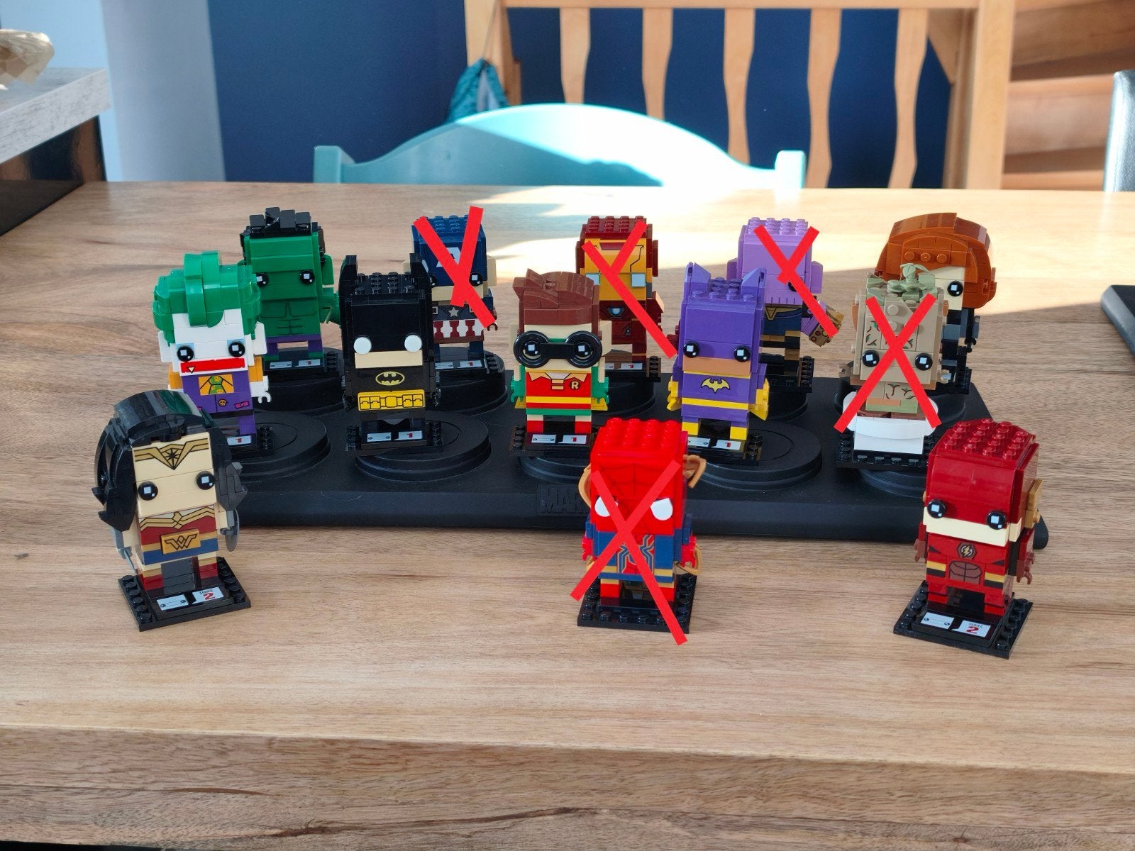 Lego Brick Headz Marvel DC : 8€/st., Marvel, Lego, Ophalen of Verzenden, Zo goed als nieuw