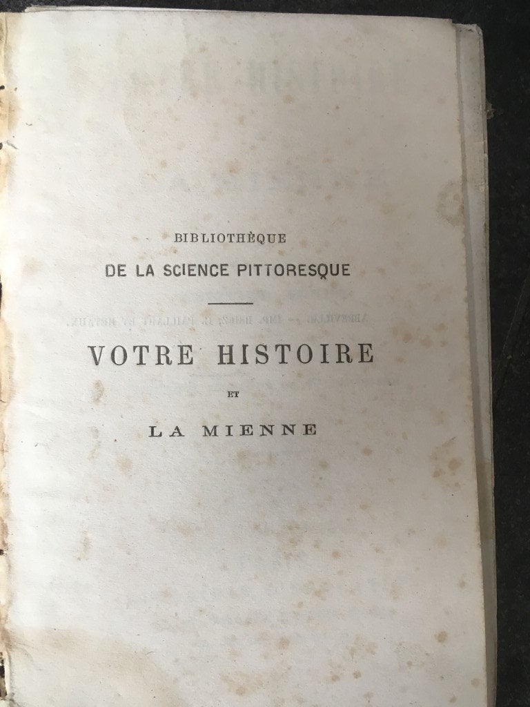 ton histoire et mon partenaire par Aristide Roger, Enlèvement ou Envoi