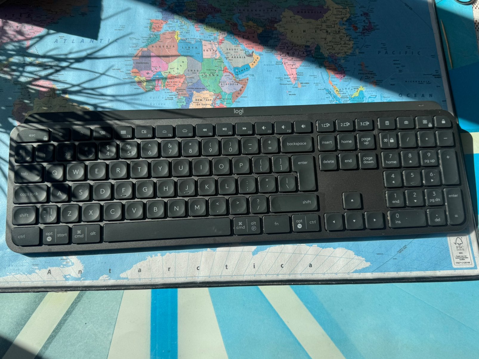 MX keys s logitech -QWERTY en geen azerty, Enlèvement ou Envoi, Utilisé, Qwerty