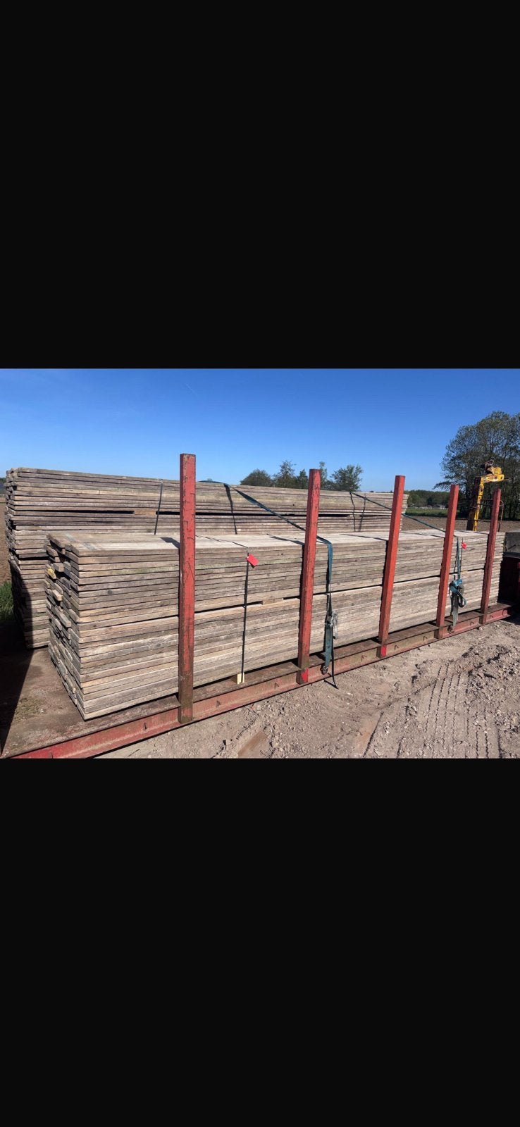 Steigerplanken – €2,00 per meter – korting bij grote afname, Bricolage & Construction, Bois & Planches, Comme neuf, Enlèvement
