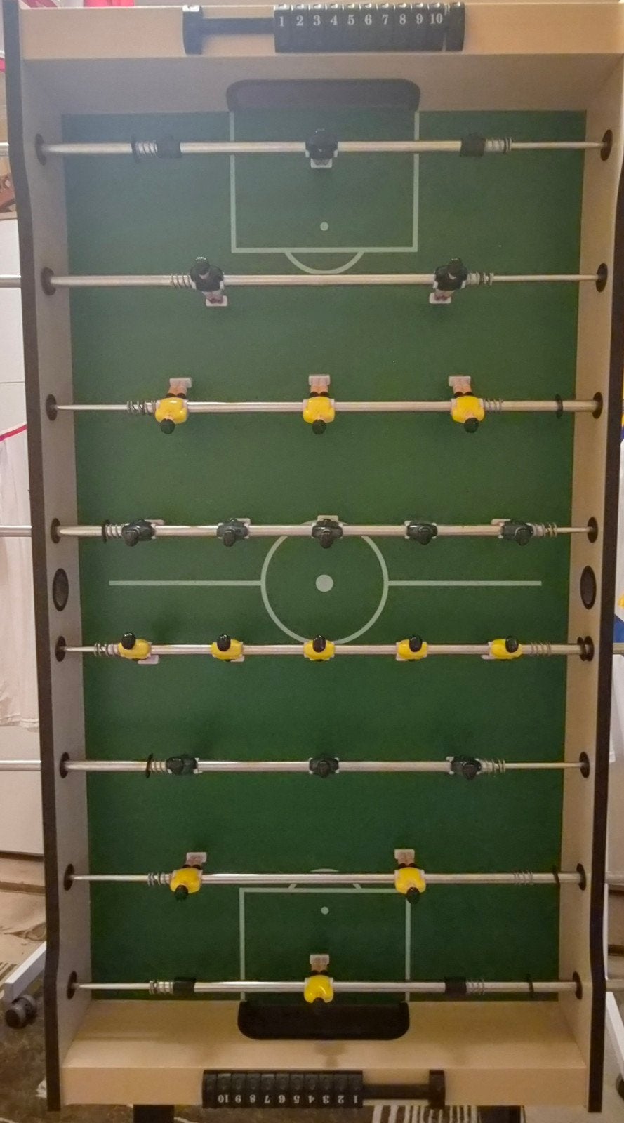 Voetbaltafel, Ophalen, Gebruikt