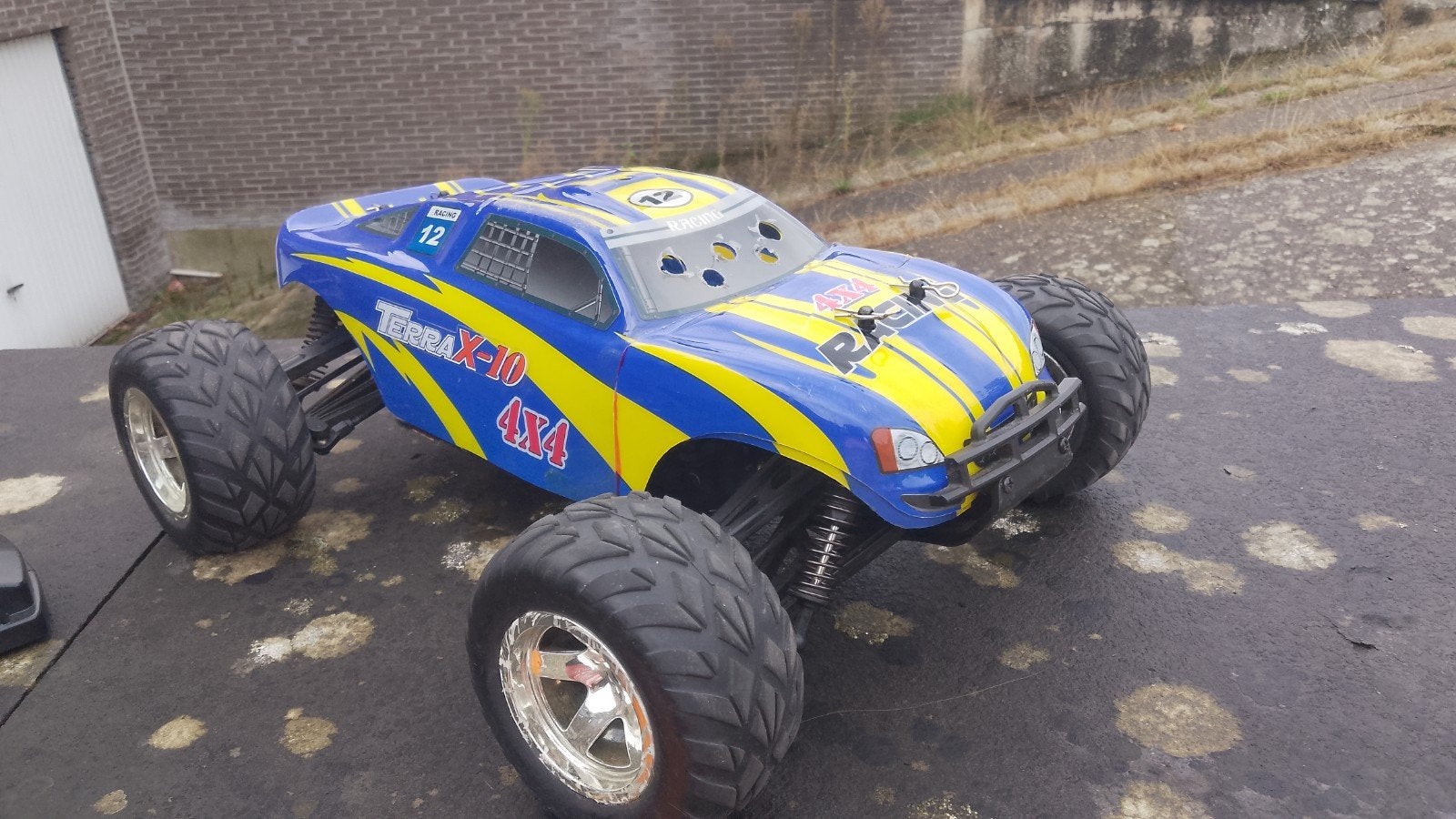 1:10 Brushless BMI Terra X-10 4x4 RTR, Elektro, Gebruikt, Auto offroad, Ophalen of Verzenden