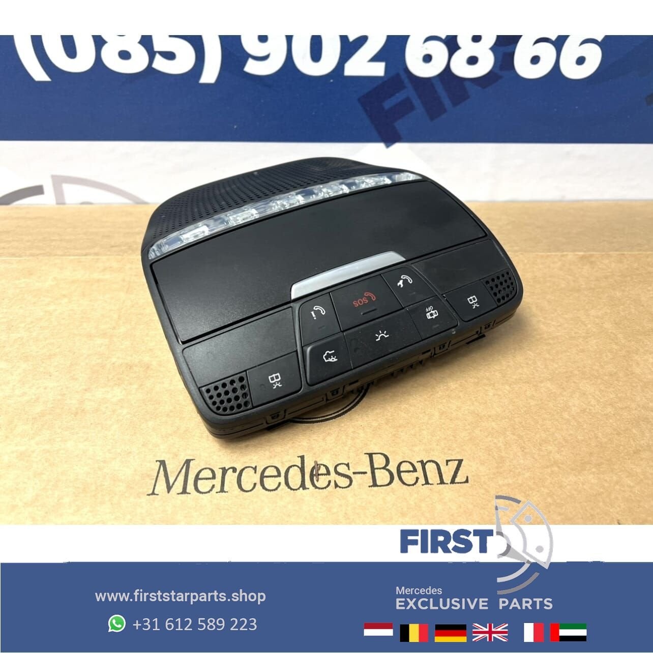 A0009005410 C63 E63 GLC63 DAKLICHT W205 W213 W253 DAK BEDIEN, Gebruikt, -, Ophalen of Verzenden, -