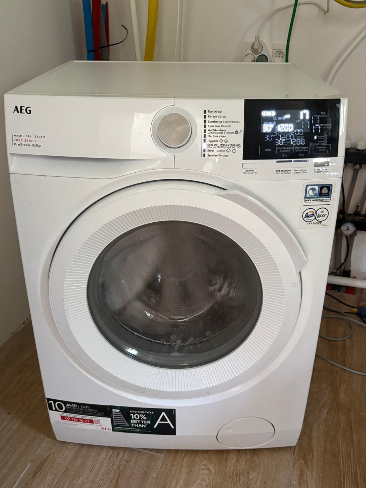 ✅AEG 7000 Prostream was en droog, Enlèvement, Comme neuf