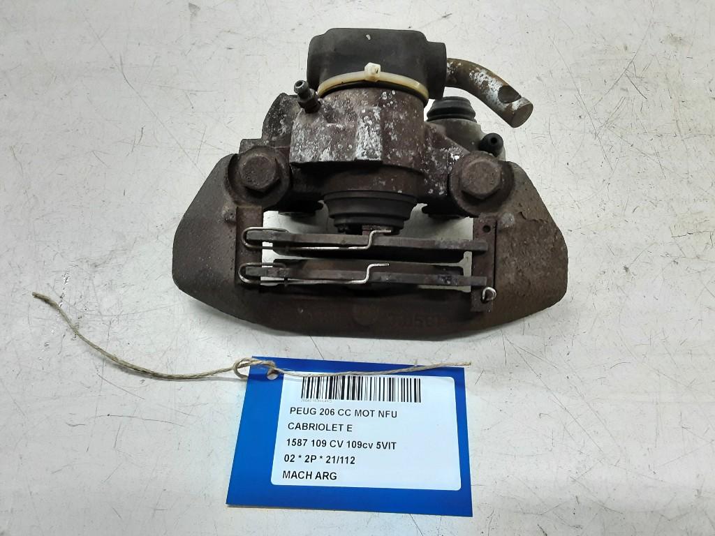 ETRIER DE FREIN ARRIÈRE GAUCHE Peugeot 206 CC (2D), Utilisé, Peugeot