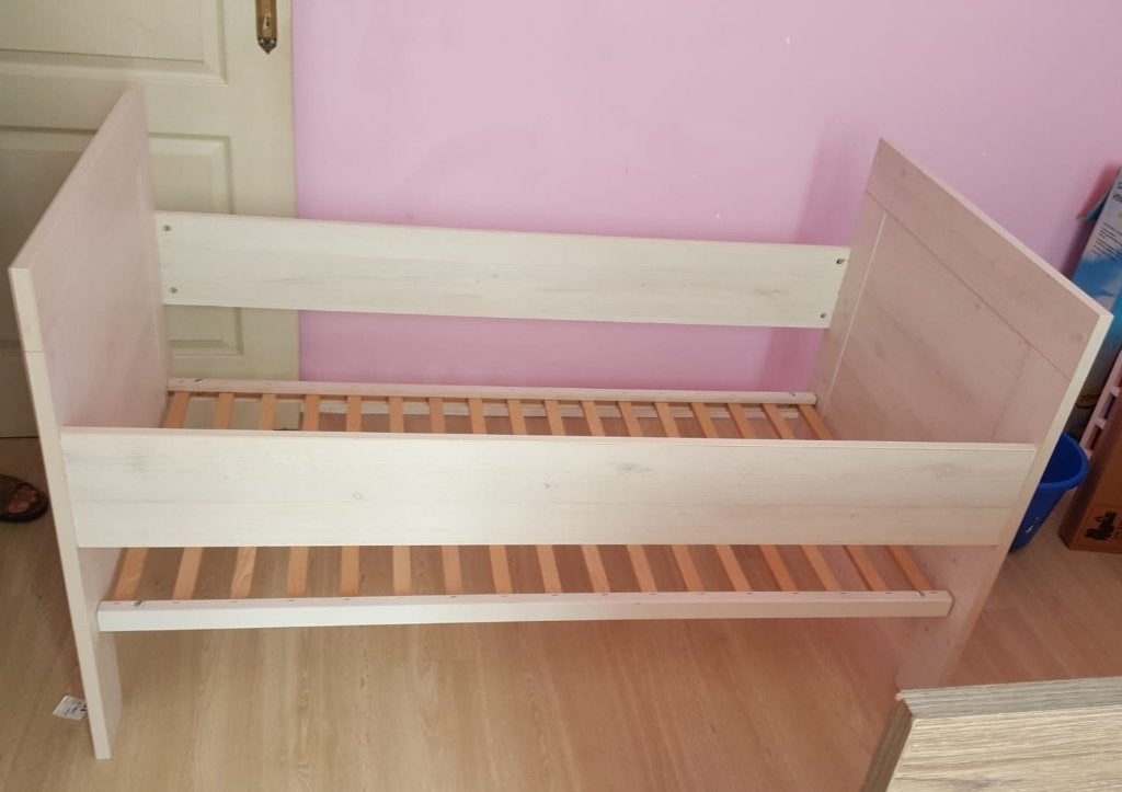 lit enfant avec matelas et sommier à lattes, Enlèvement, Utilisé, Sommier à lattes