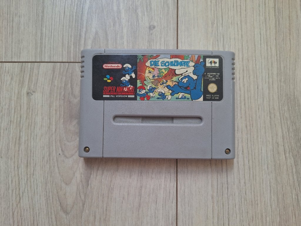 Les Schtroumpfs pour Super Nintendo (SNES), Enlèvement ou Envoi, 2 joueurs, Aventure et Action, Comme neuf