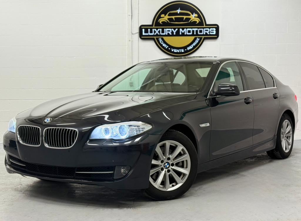 BMW 520dA, Autos, BMW, Entreprise, Série 5, ABS, Régulateur de distance, Airbags, Air conditionné, Alarme, Climatisation automatique