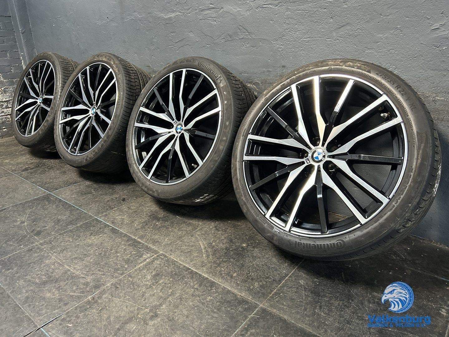 6mm! Originele BMW X5 X6 G05 G06 Style 742M 22 inch zwart br, Auto-onderdelen, Banden en Velgen, Gebruikt, -, 275 mm, -
