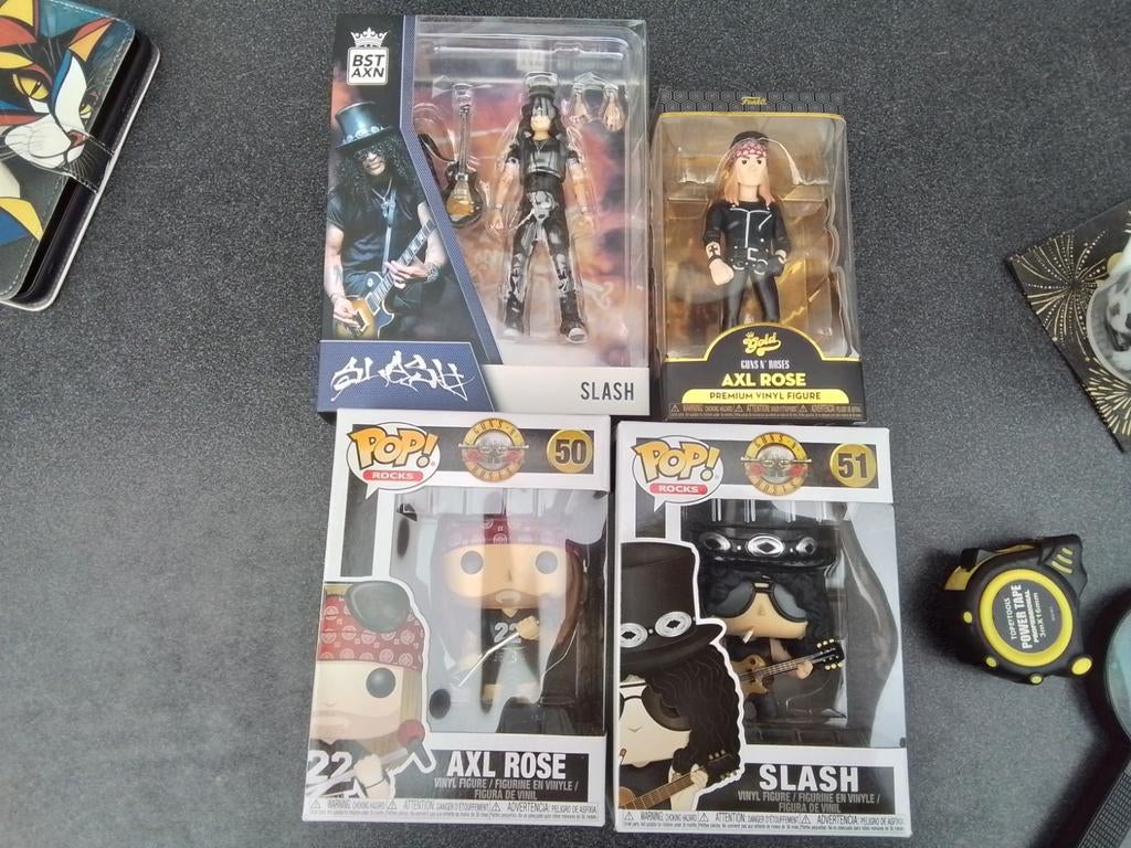 Funko pop Guns n roses axl slash, Verzamelen, Ophalen of Verzenden