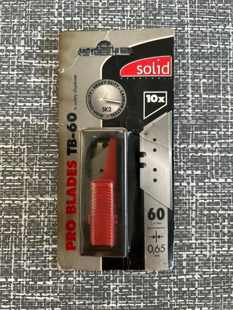PRO BLADES TB-60 trapezium mesjes, Doe-het-zelf en Bouw, Ophalen, Nieuw