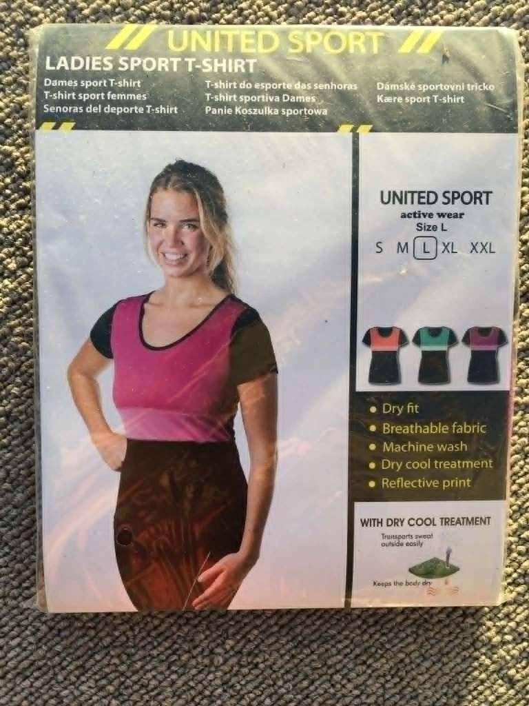 sport t-shirt maat L, United sport, Ophalen of Verzenden, Nieuw, Maat 42/44 (L)