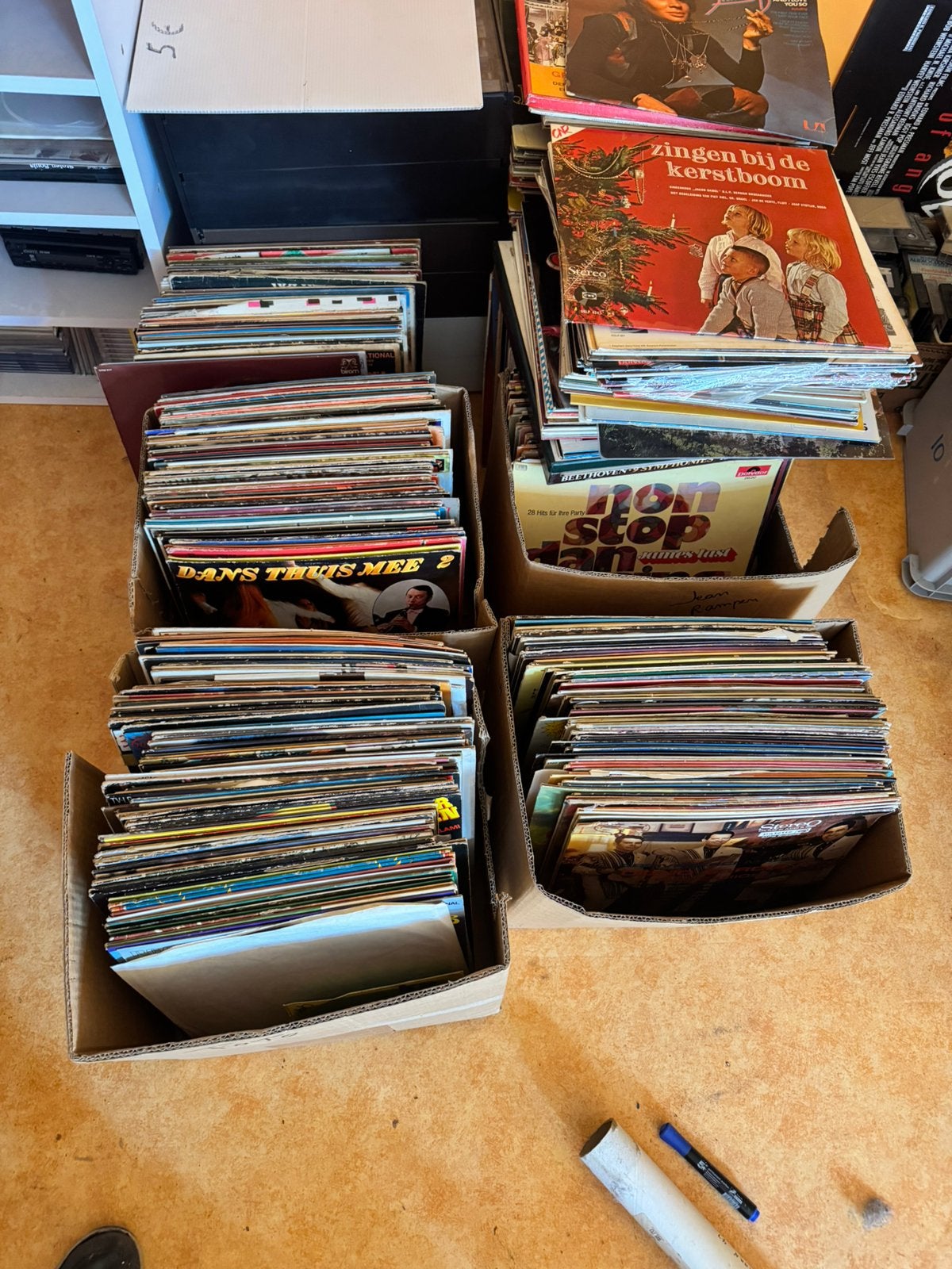 Lotje platen., Cd's en Dvd's, Ophalen, Gebruikt, 12 inch, LP