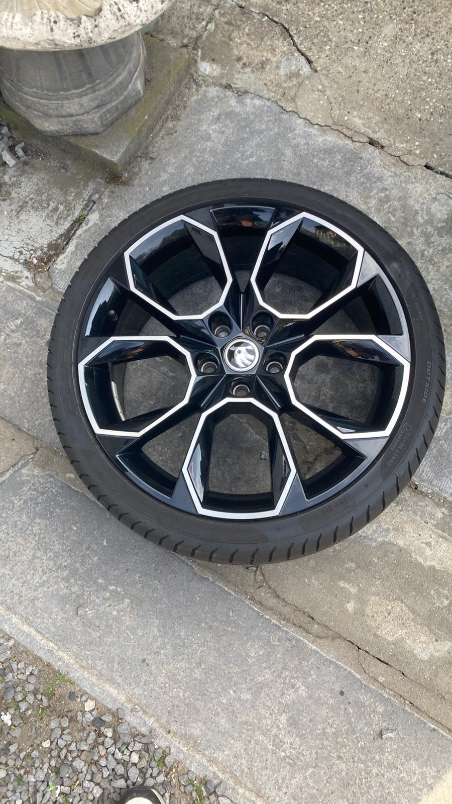 Skoda rs velg 19 duim, Auto-onderdelen, Banden en Velgen, Gebruikt, Banden en Velgen, Personenwagen, Ophalen