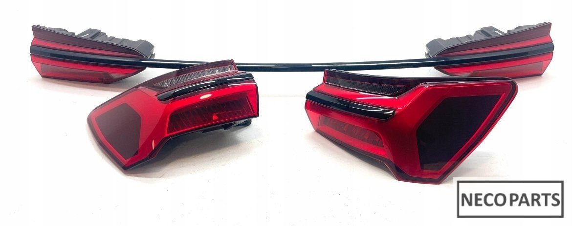 AUDI A6 C8 4K LED-ACHTERLICHTSET LEVERBAAR!!, Gebruikt, -, -, Spatbord