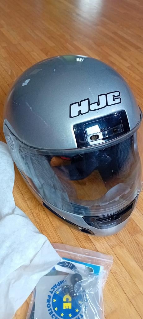 Hjc integraal helm maat 50, grijs, XXS, HJC, Ophalen of Verzenden, Integraalhelm