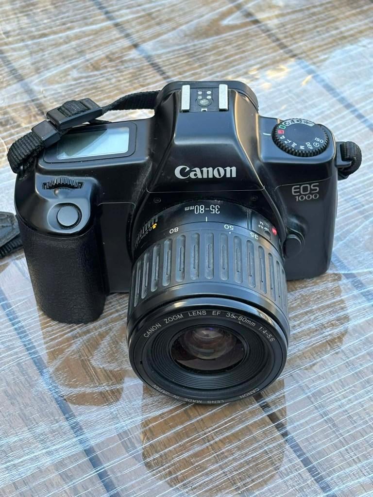 Kodak Canon EOS 1000, Audio, Tv en Foto, Fotocamera's Analoog, Ophalen, Gebruikt, Canon