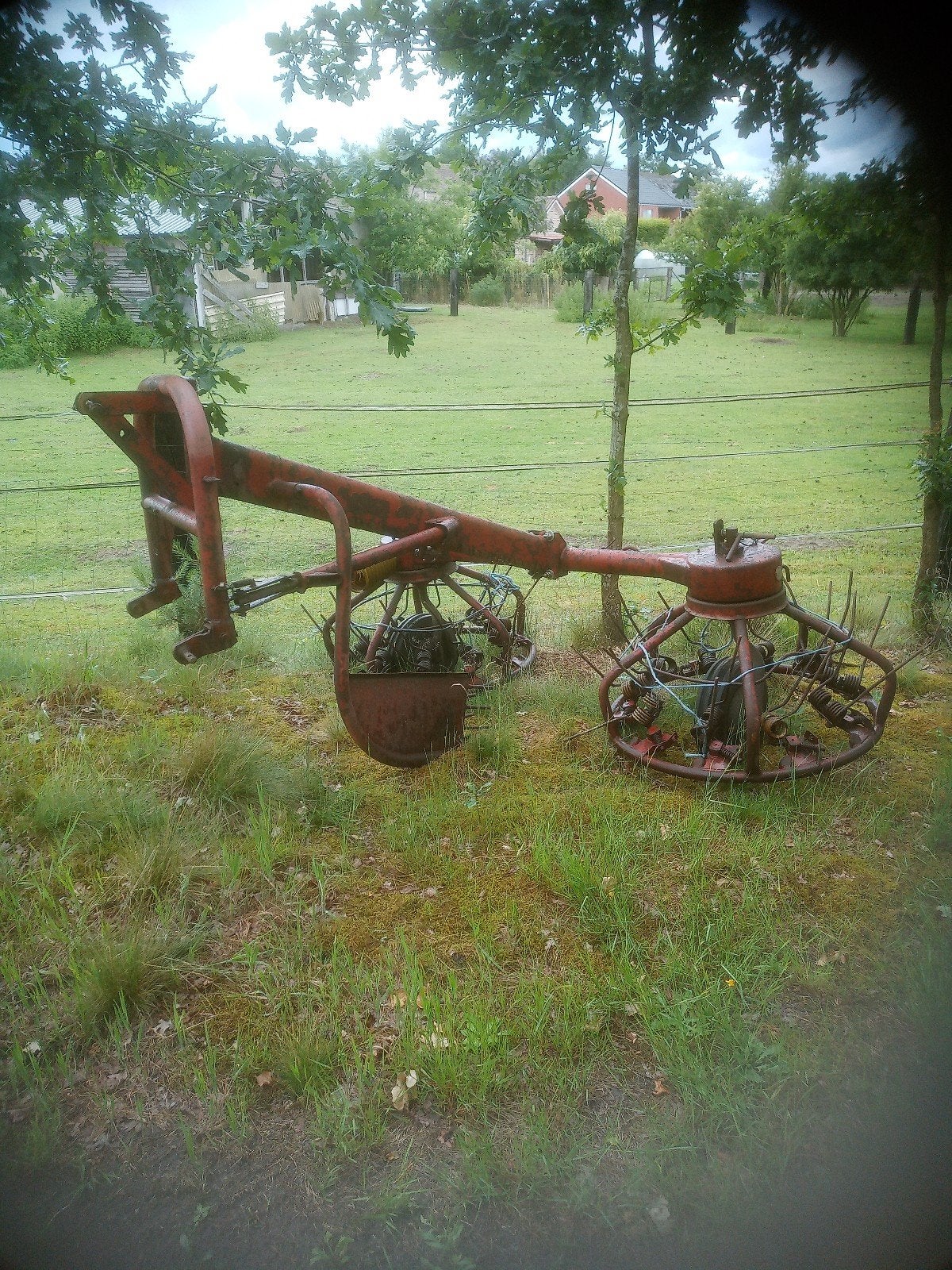 Mestkar,  hooimachine, Ophalen