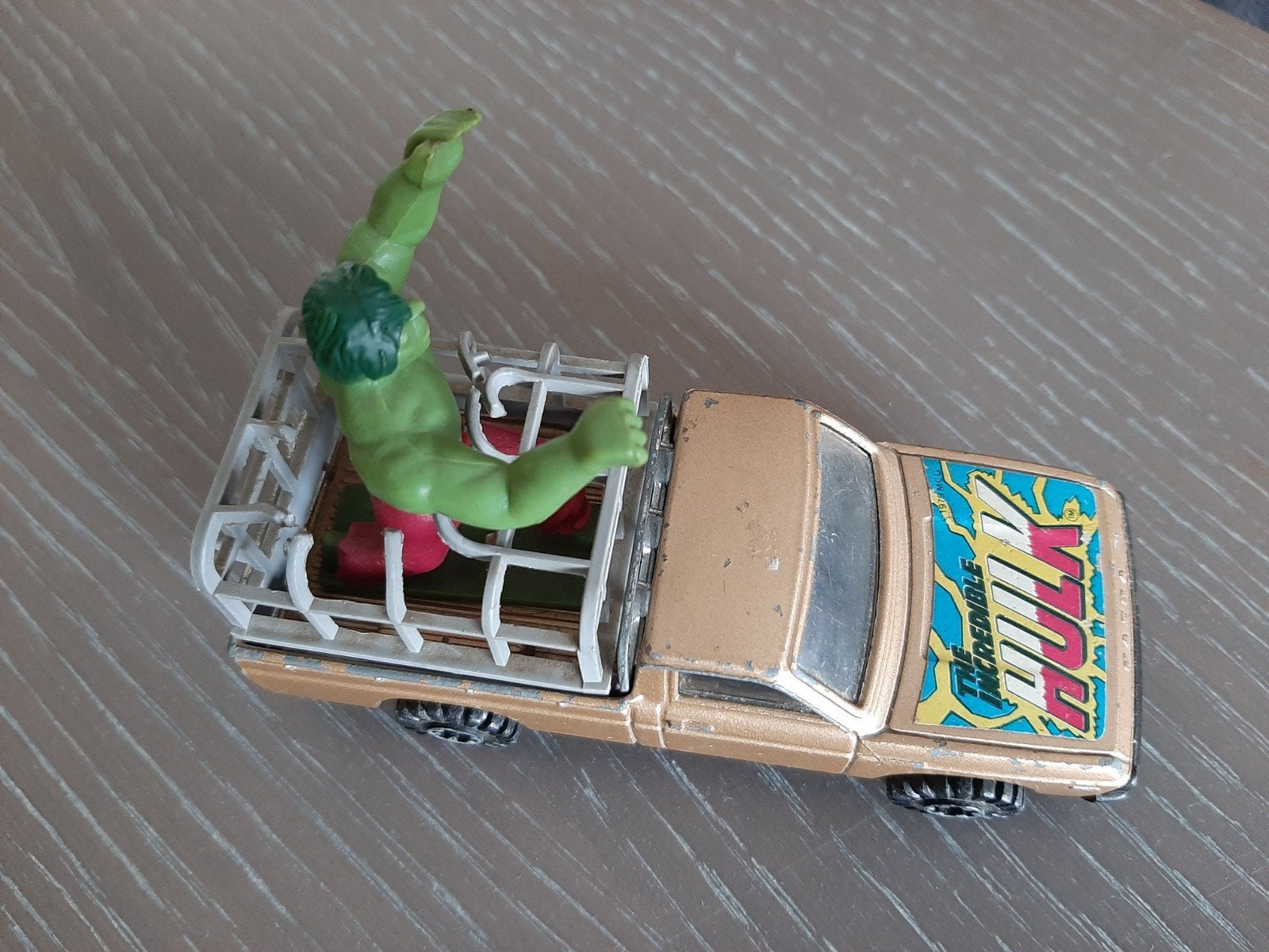Corgi toys Mazda Pickup The incredible Hulk 1977, Ophalen of Verzenden