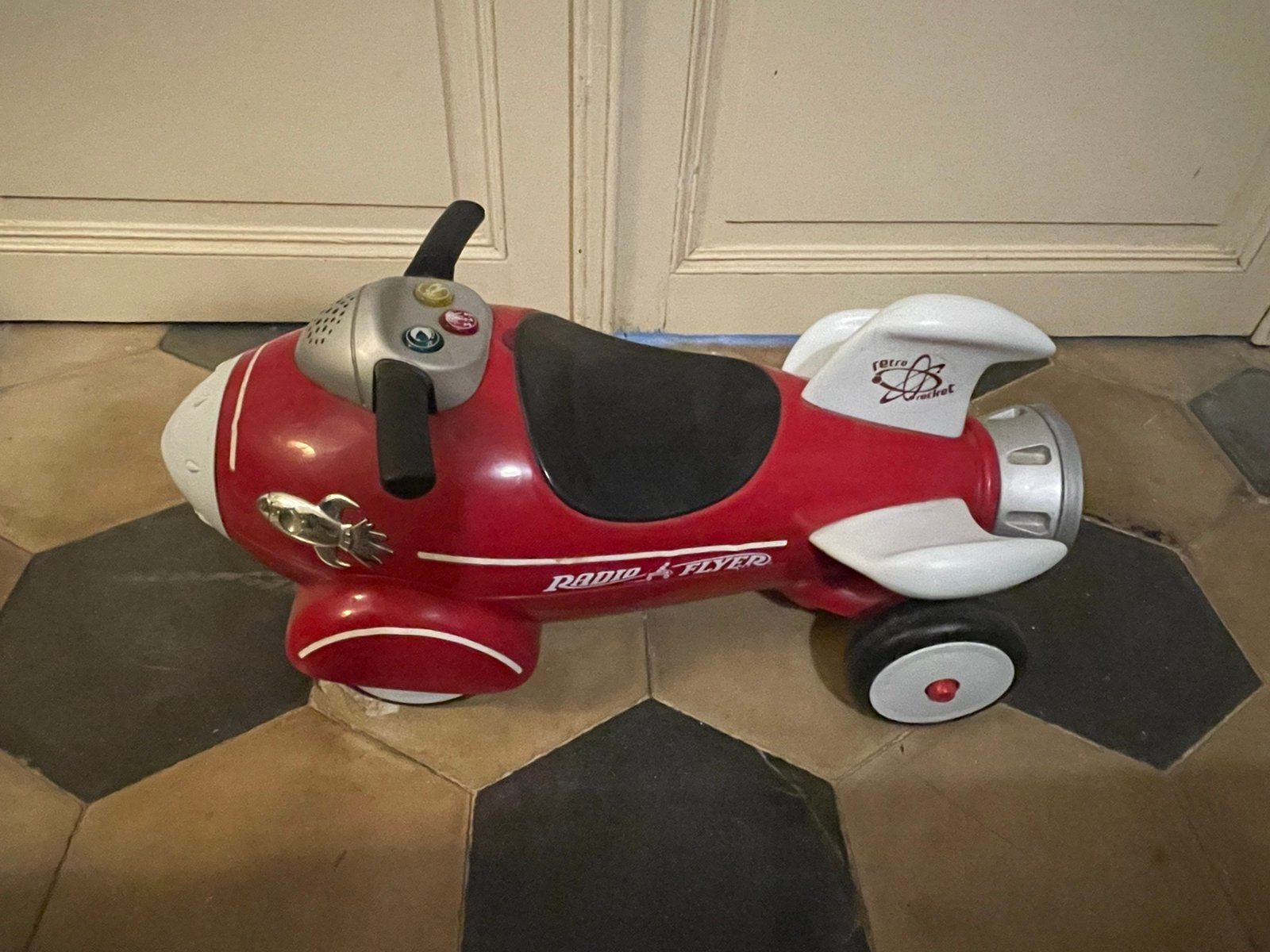 Radio Flyer Retro Rocket - kinderskelter met geluid, Ophalen, Gebruikt, Overige merken