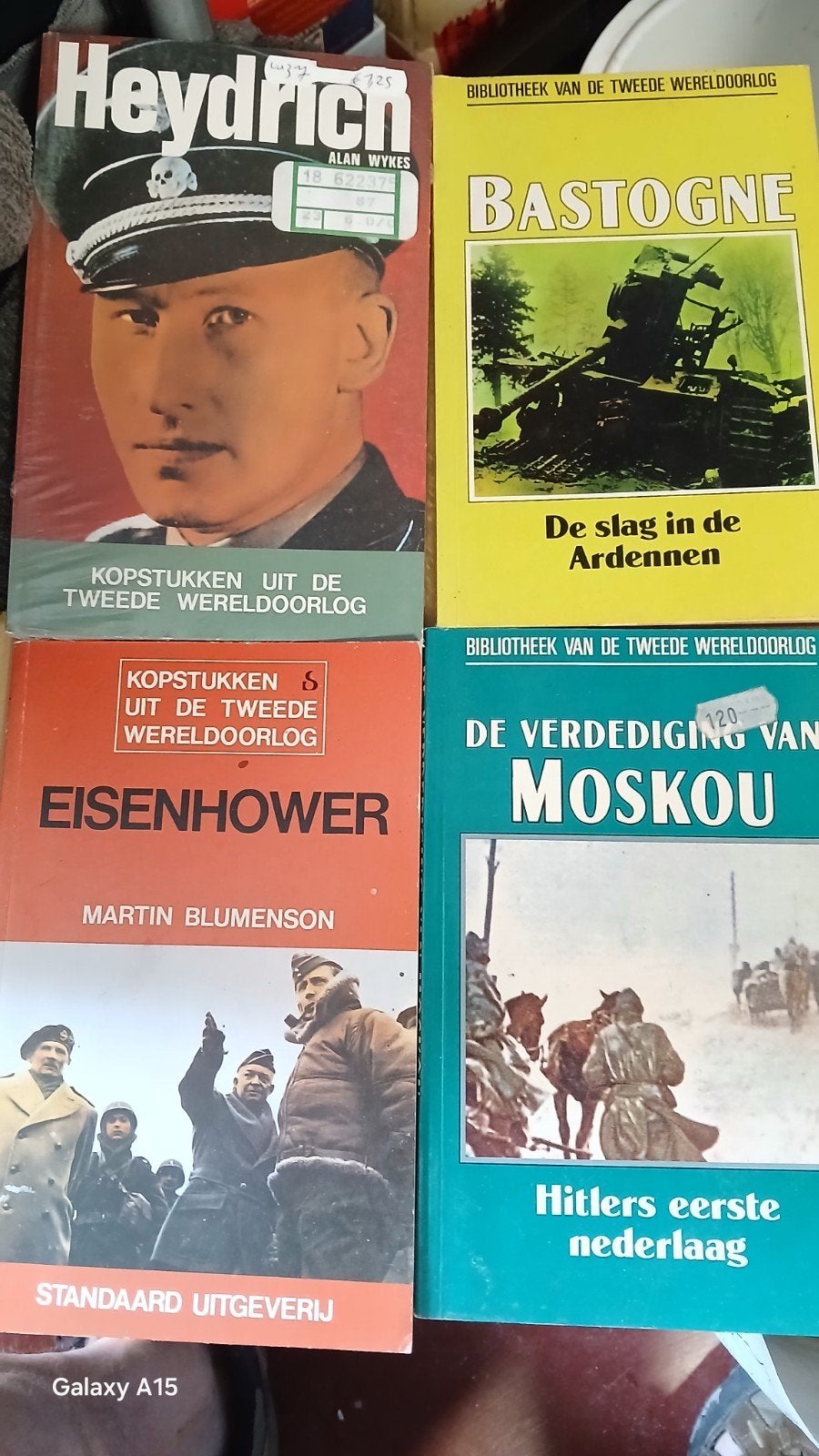 bibliotheek tweede Wereldoorlog 4 delen, Ophalen of Verzenden, Tweede Wereldoorlog, Zo goed als nieuw