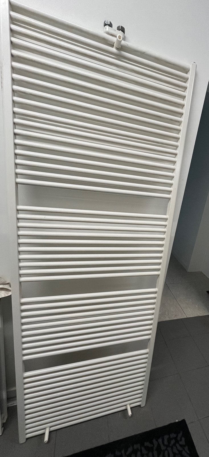 Vasco Designradiator / Handdoekradiator – 205x75cm – Wit, Ophalen, Radiator, Zo goed als nieuw, 60 tot 150 cm
