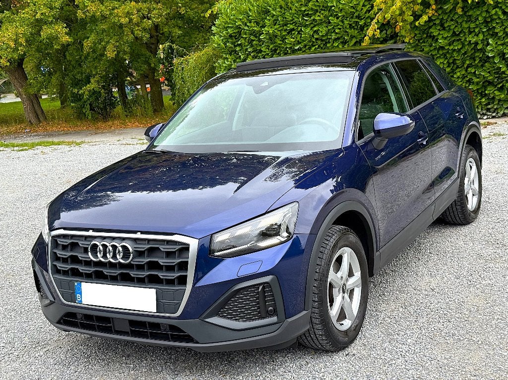 Audi Q2 3.0 TFSI Sport 1st Eig Pano Dak Virtual Cockpit !, Auto's, Voorwielaandrijving, 1325 kg, Blauw, Leder