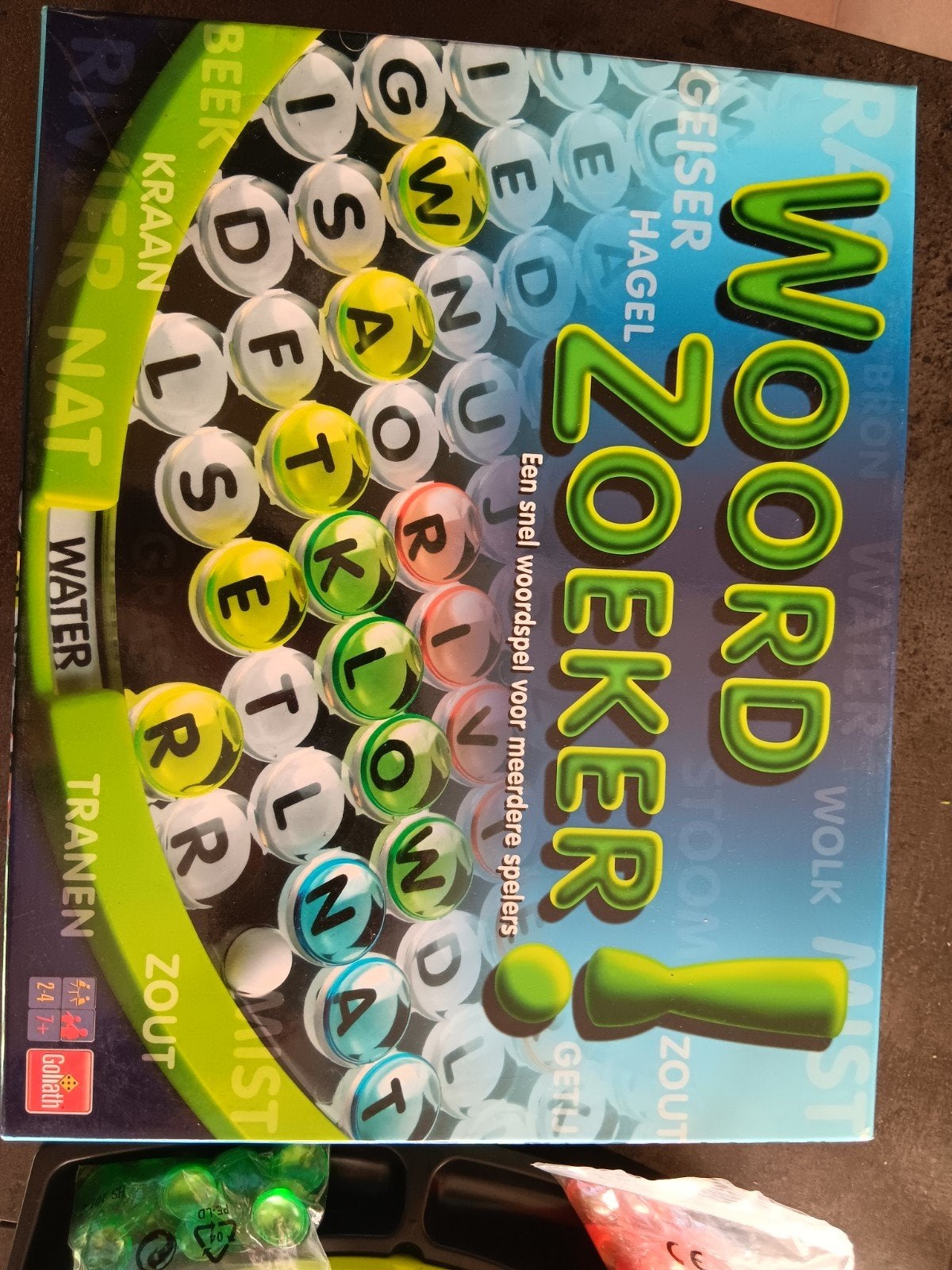 woordzoeker spel nog nieuw, Hobby en Vrije tijd, Drie of vier spelers, Ophalen of Verzenden, Nieuw, Goliath