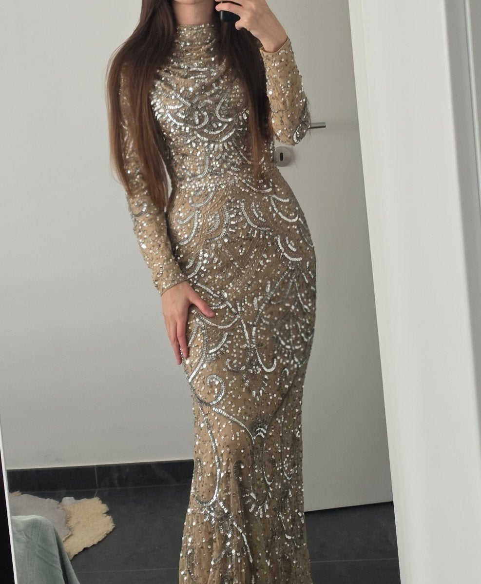 Mooie luxe avondjurk, Ophalen, Maryisa, Zo goed als nieuw, Maat 34 (XS) of kleiner