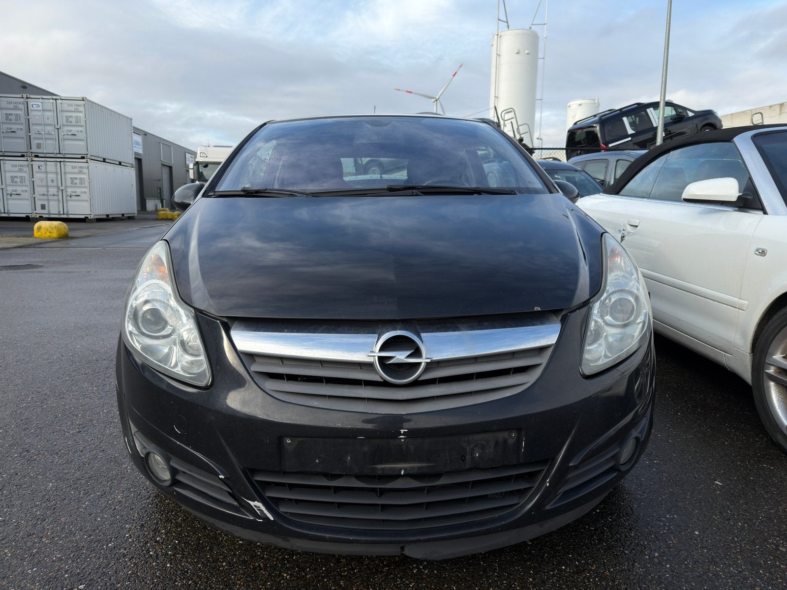 Opel Corsa 1.2 i EXPORT schade auto, Zwart, 1198 cc, Zwart, Bedrijf