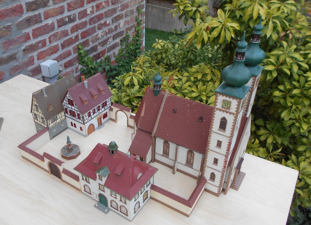 supermooi superzeldzaam faller H0 exclusief kloosterhof B350, Ophalen of Verzenden