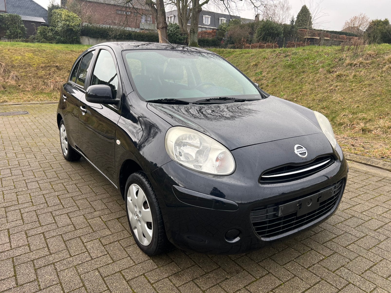 Nissan Micra/1.2 Benzine/115.000 km/2013/Euro5/Automaat, Automaat, Euro 5, Zwart, USB