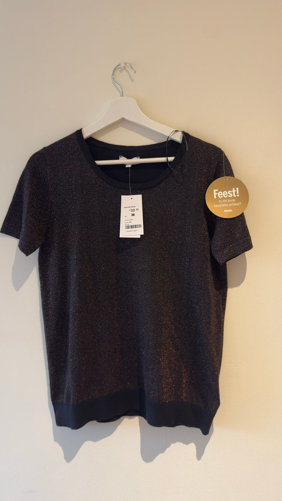 Setje feestbovenstuk, Kleding | Dames, Ophalen, Nieuw, Maat 38/40 (M), Blauw