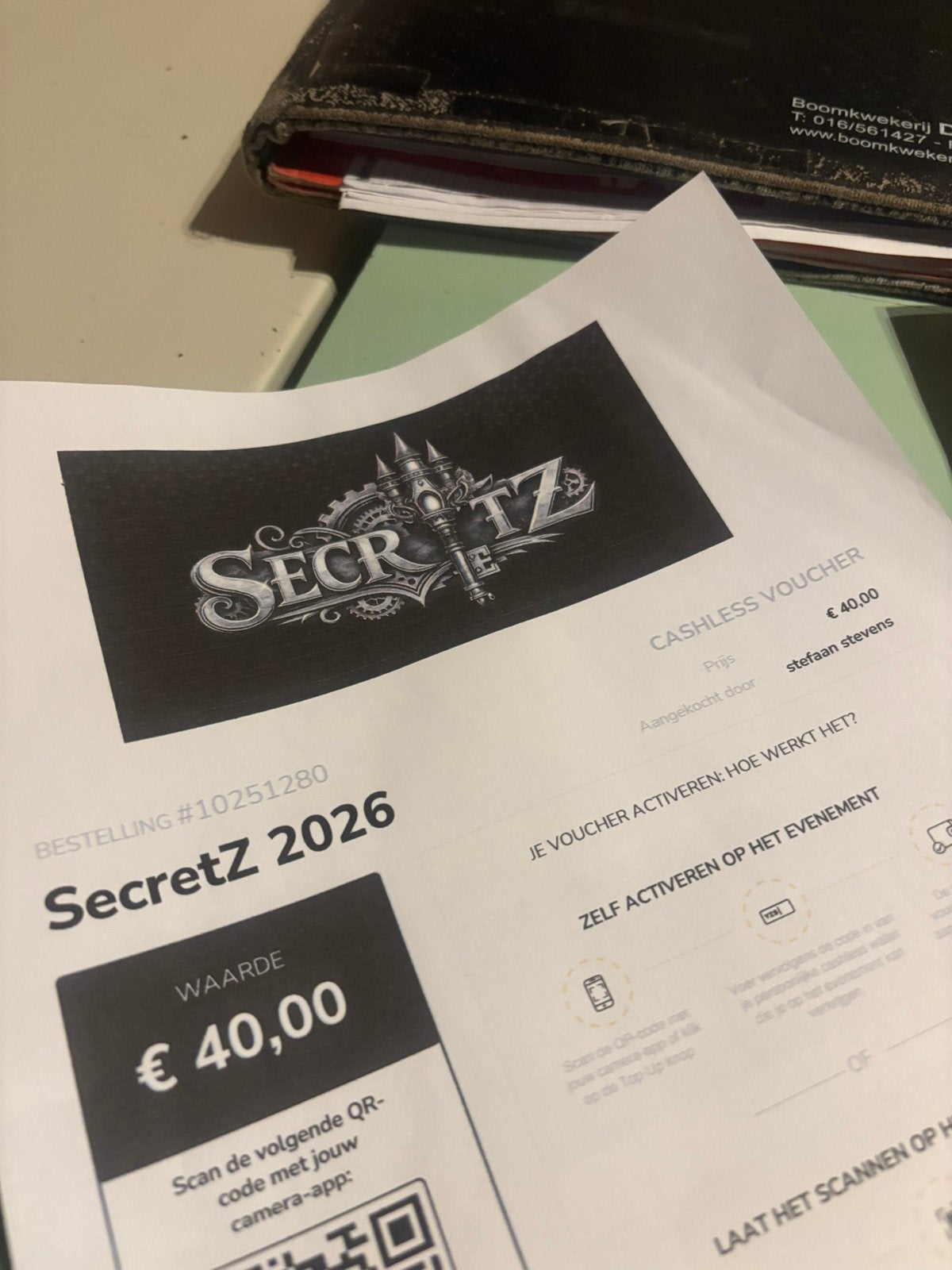 2 Tickets Secretz festival, Tickets en Kaartjes