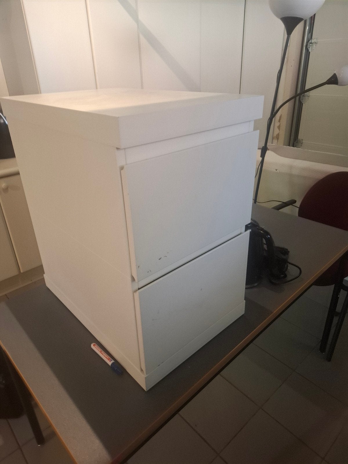 Gratis bureaukastje of nachtkastje, Enlèvement