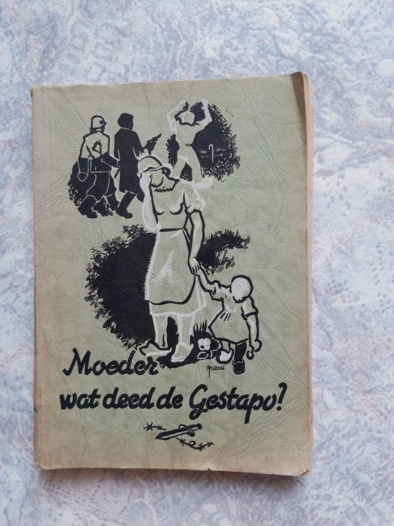 Razzia Gestapo België Belgique Himmler Limburg Partizaan VNV, Ophalen of Verzenden, Maatschappij en Samenleving