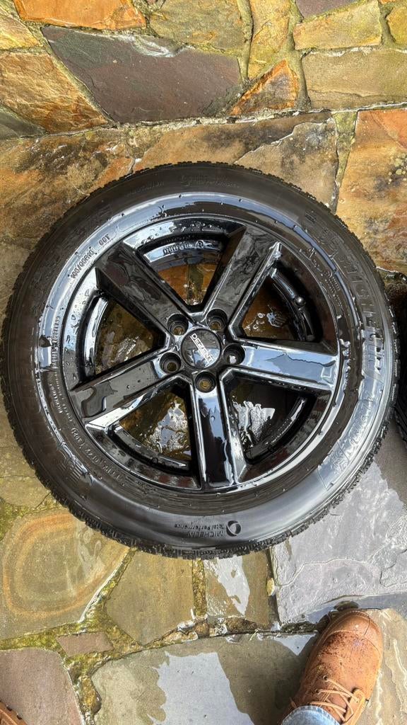 Pneu jantes hiver vw polo 185/65 R15 | 5x100, Auto-onderdelen, Banden en Velgen, Banden en Velgen, Winterbanden, 15 inch, 185 mm