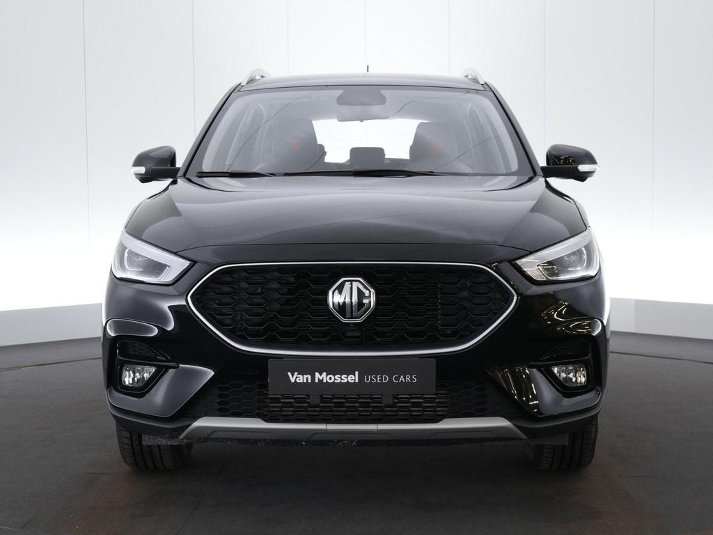 MG ZS ICE 1.0 AT LUXURY FWD, Auto's, Stof, Gebruikt, ZS, Zwart